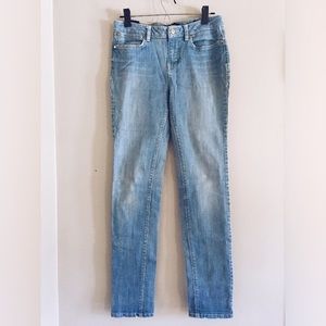 Insight UO long blue denim skinny jeans 8/10 29/30